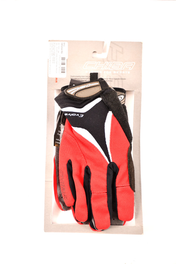 RUKAVICE - CHIBA SA PRSTIMA CRVENE M